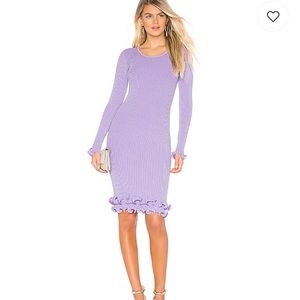 MILLY Wire Edge Fitted Dress SZ Small - worn once